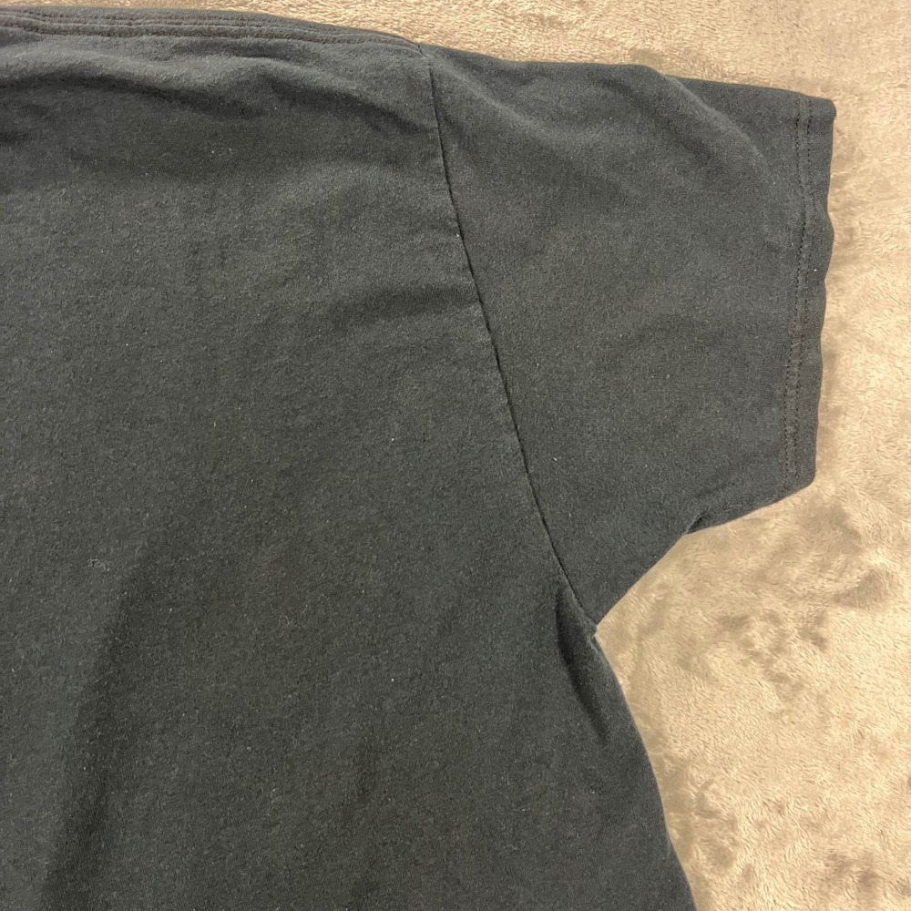 San Francisco Dragon Graphic Tee Adult XL Black Gold Foil Fire T-Shirt Hanes - Picture 16 of 16